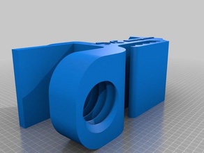 tutun canavar ağız kulaklık tutucu güçlü ofis kelepçe masa kanca 3d print model - Mito3D