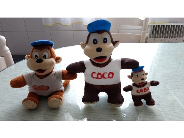 coco peluche 3d yazıcılar jueguete kelloggs oyuncaklar çocuklar oyuncak 3D print model - Mito3D