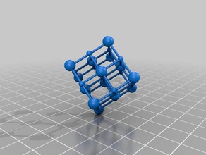 nacl cristallo la chimica 3d print model - Mito3D