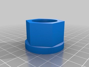 electric fence nut outdoor & garden 3d print model - Mito3D