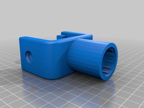 fishing rod clamp sport & outdoors 3d print model - Mito3D