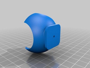 suporte fibaro fgms eletrônica 3d print model - Mito3D