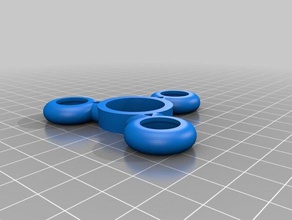 mon vert noir spinner jouets mécaniques personnalisé 3d print model - Mito3D