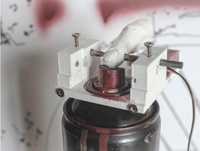 góndola bombe pintura de aerosol titular herramientas del arte 3d print model - Mito3D