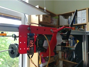 raspberry pi holder folgertech ft-5 cam 2020 frame octoprint 3d printer accessories ft5 3d print model - Mito3D