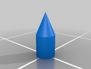 rocket topper 3d printing 3d print model - Mito3D