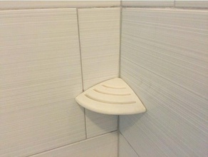 passo chuveiro de dedo do pé descanso casa banho barbear prateleira acessórios com duche 3d print model - Mito3D