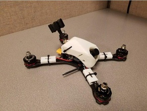 qav-x qav-xs realacc x210 pod r c vehicles drone lumenier miniquad multicopter quadcopter frame 3d print model - Mito3D