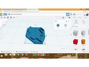 blek le gras rat de timbre L'impression 3d 3d print model - Mito3D