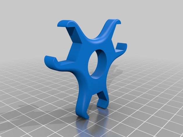 m10 tri spinner 606 bearing 606zz fidget 3D print model - Mito3D
