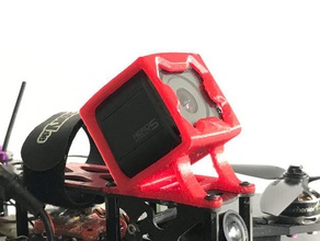 20deg impulserc alienígena gopro sessão monte de tpu r c veículos 5 polegadas fpv montagem câmera corrida a impulso rc 3d print model - Mito3D