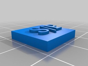 start finish tile games 3d print model - Mito3D