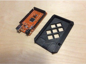 arduino mega case holder electronics 2560 3d print model - Mito3D
