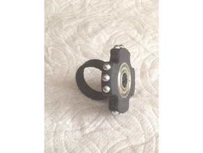 mini bb bouger spinner anneau jouets & jeux bbs fidget de l'anneau 3d print model - Mito3D