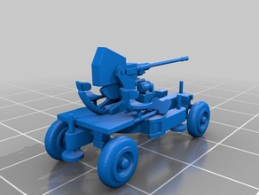 remix marcusmole bofors silah 40mm ışık aa oyuncak & oyun aksesuarları 1-100 15 mm çaplı alevler savaş fow wargaming 3d print model - Mito3D