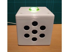 google aiy voice kit-Fall - Elektronik aiyproject raspberry pi pi-Fall 3d print model - Mito3D