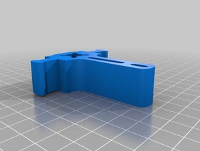 voron z arabası orta parça 3 nokta yatak montaj 3d yazıcı parçaları 3d print model - Mito3D