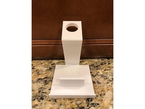 apple watch iphone docking stand mobile phone 3d print model - Mito3D