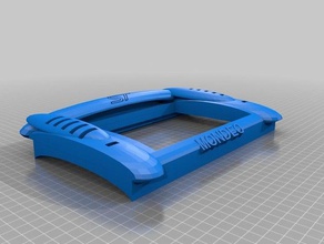 mondeo st custom upper console 20 automotive 3d print model - Mito3D