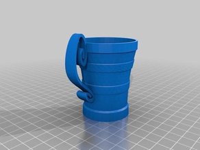 jarro lechero scans & replicas chute dairy crock pot cup glass jar jarron taza vasija vertedor vessel 3d print model - Mito3D