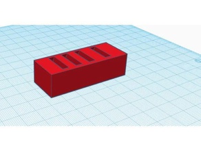 lion batery holder 3d printing battery rhk8tech 3d print model - Mito3D