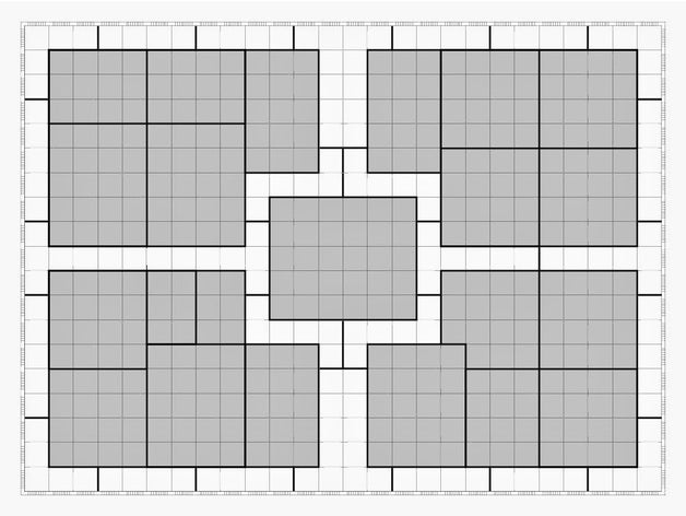 heroquest basic board tiles games boardgame game classic dnd dungeon dungeons dragons retrogaming rpg 3D print model - Mito3D