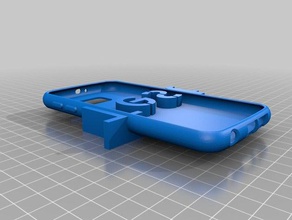 il mio personalizzato s6 caso si desideri aggiungere delle scritte Stampante 3d accessori su misura 3d print model - Mito3D