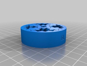 my customized gear bearing 1 parts 3d print model - Mito3D