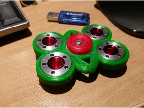 ağır fidget spinner - 160gram tungsten rotor v2 oyuncaklar ve oyunlar DEHB edc everydaycarr sinir bozucu seramik rulman fidget-oyuncak el spinners oyuncak shax 3d print model - Mito3D