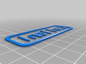 my customized custiomizable name tag signs & logos 3d print model - Mito3D