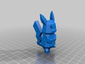 pikachu extruder spinner 3d Drucker Zubehör pokemon Figuren 3d print model - Mito3D