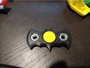 batman fidget spinner imperial hex nuts toys & games 5 16 3d print model - Mito3D