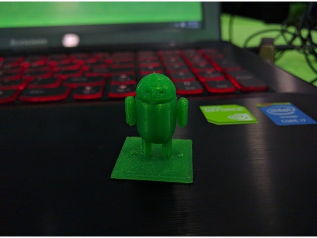android mascotte robot 3D print model - Mito3D