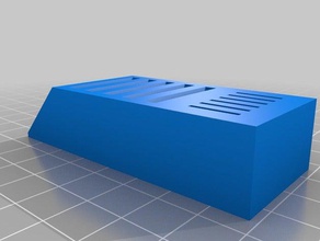 sd-card holder wallmount 3m office 3d print model - Mito3D