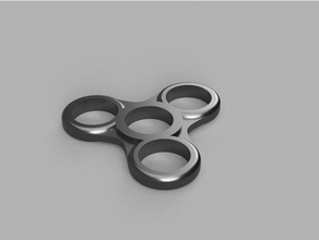 fidget spinner body diy ball bearing fun 3d print model - Mito3D