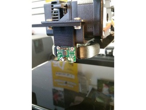 duplicator i3 plus optical bed level sensor mount 3d printer accessories 3d print model - Mito3D