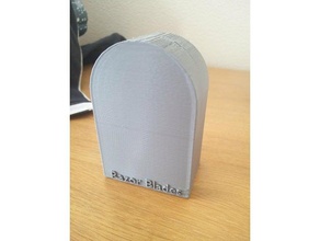 safety razor blade bank Bad Klinge rasierhobel 3d print model - Mito3D