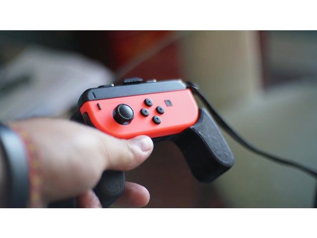 single joycon grip v2 universal video games controller nintendo switch game 3D print model - Mito3D