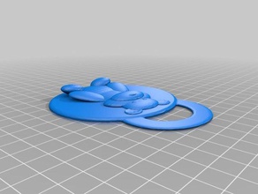 bear keychain 3d printing 3d print model - Mito3D