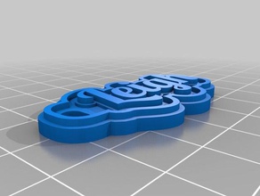 leigh red keychains customized 3d print model - Mito3D