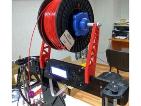 parte superior del soporte de bobina anet a8 Impresora 3d accesorios filamento 3d print model - Mito3D