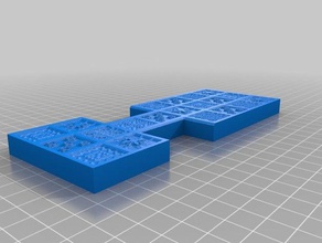 königliche Spiel ur kit Spielsets Brettspiel Würfel die Reproduktion 3d print model - Mito3D