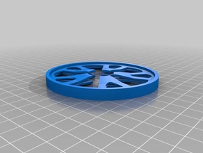 fidget ruleta de rueda La impresión en 3d 3d print model - Mito3D