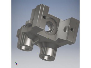 scarlett sc-041 mezclador de engranaje reducción la placa reemplazar diy 3d print model - Mito3D