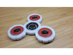 simple fidget les gadgets spinner jouet toupie 3d print model - Mito3D