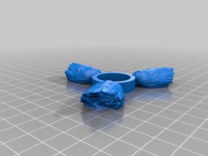 groot spinner 3d printing 3d print model - Mito3D