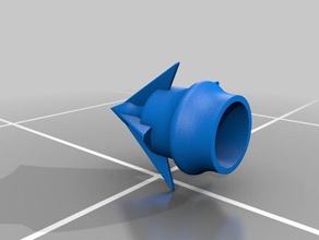 rockets 3d printing shsrocket 3d print model - Mito3D