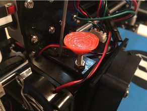 düğme başparmak koruyucu yükleme anet a8 filaman 3d yazıcı aksesuarları yükseltme parmak yükleniyor thumbsaver 3d print model - Mito3D