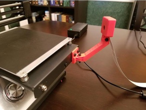 raspberry pi kamera muhafaza montaj mp mini seçin 3d yazıcı aksesuarları monte edin monoprice mpsm v2 octoprint 3d print model - Mito3D