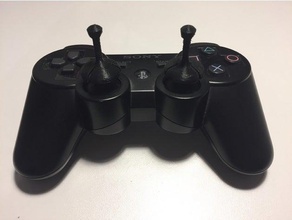 ps3 - precision stick video games drone racing gamepad joystick quadcopter simulation 3d print model - Mito3D